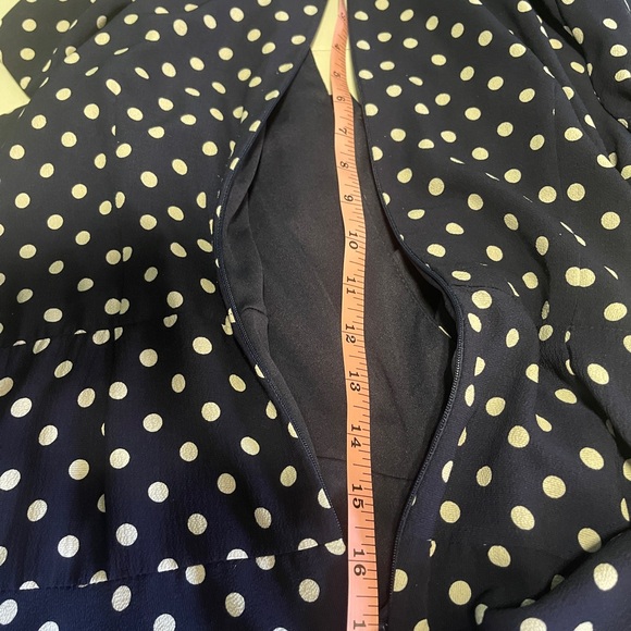 Rabbit Rabbit Rabbit Designs Navy Polka Dot Dress - Picture 6 of 6